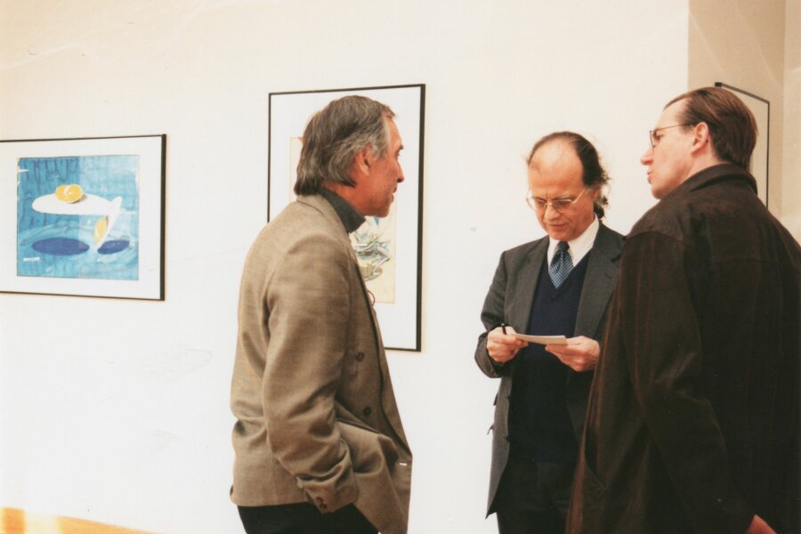 Pavel Liška, Konrad Oberhuber, Hans Knoll